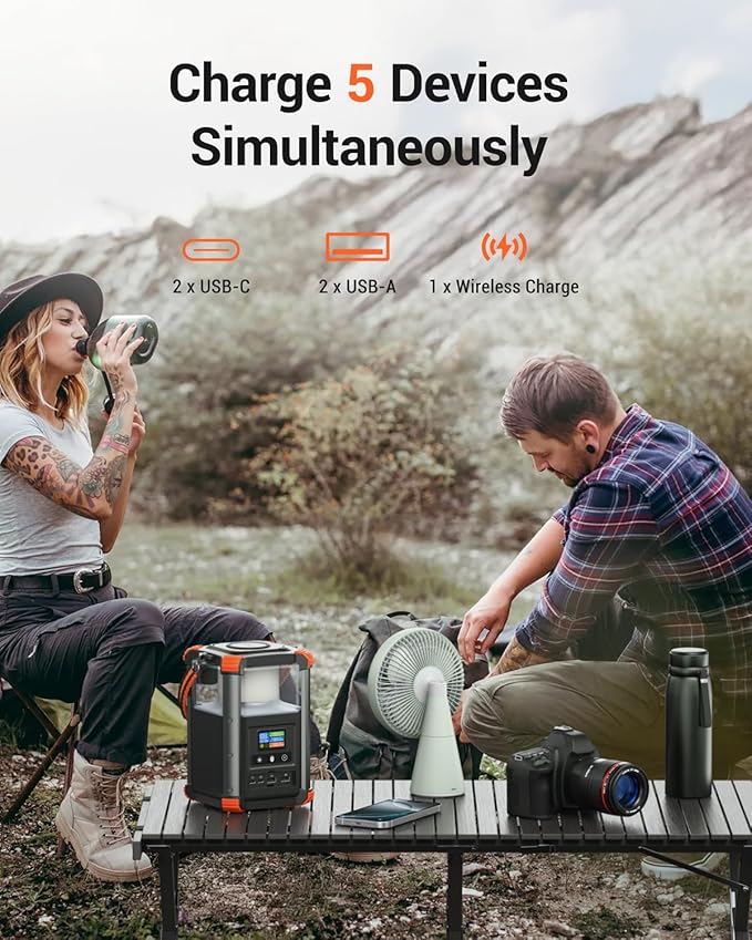 BLAVOR Portable Power Station, 236.8Wh/64, 000mAh Outdoor Generator, 100W+65W - Image 8