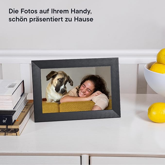 Aura Carver HD WiFi Digital Picture Frame, Add Photos - Image 5