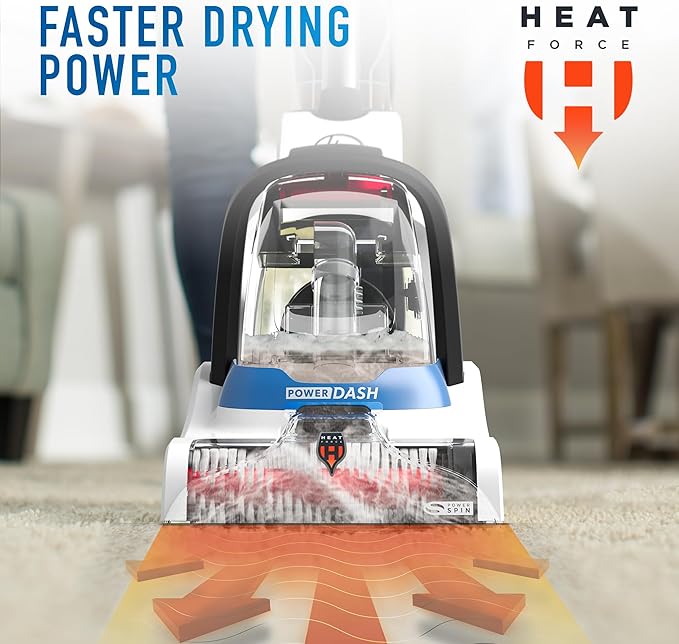 Hoover PowerDash Pet Compact Carpet Cleaner Machine, Lightweight Carpet - Image 2