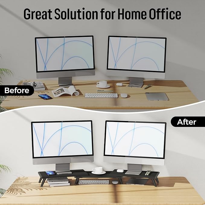 loukin Dual Monitor Stand Riser - Image 8