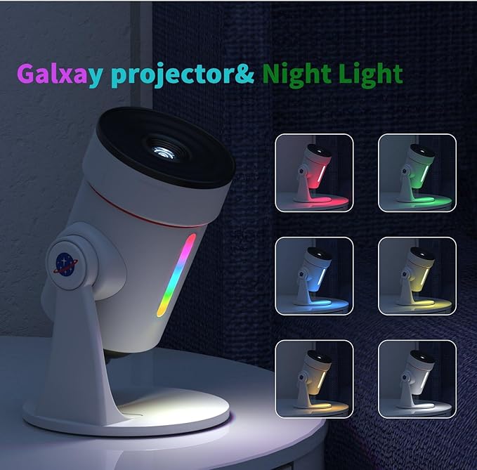 Star Projector, Galaxy Projector Upgraded Clear Lens, 10 Realistic Planetarium - Image 3