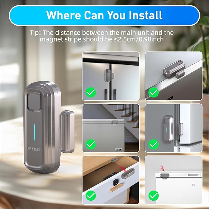 Daytech Refrigerator & Freezer Door Alarm - Image 5