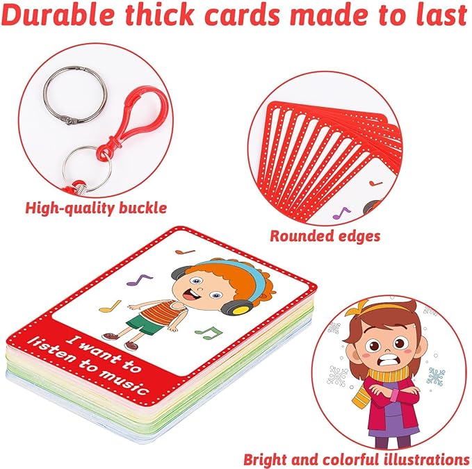 90PCS Autism My Behaviour Communication Cards - Image 4