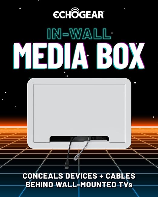 ECHOGEAR 9" in-Wall TV Media Box - Image 2