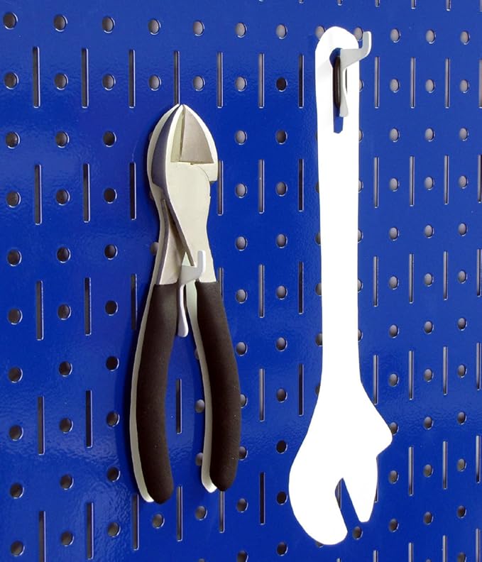 Wall Control Pegboard Organizer 4 ft. Metal Pegboard Standard Tool Storage Kit - Image 5