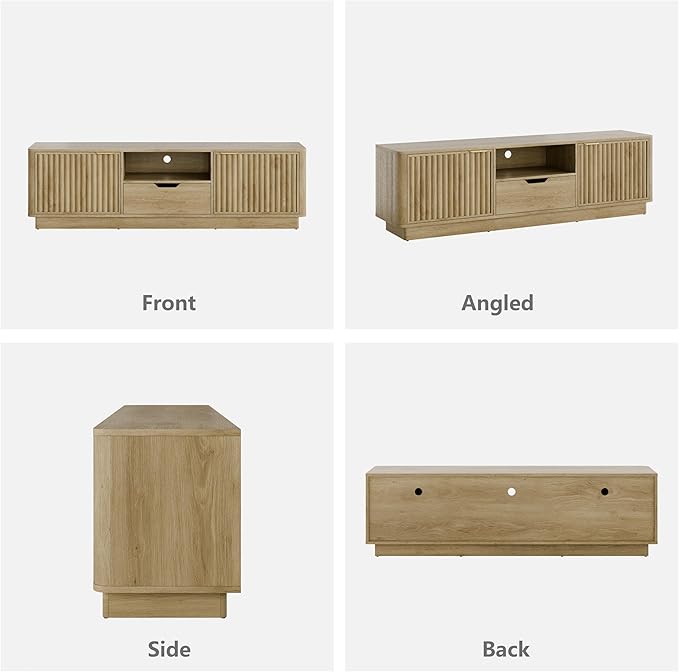 Lab Cosi TV Stand for TVs up to 80'', Modern TVStand - Image 7