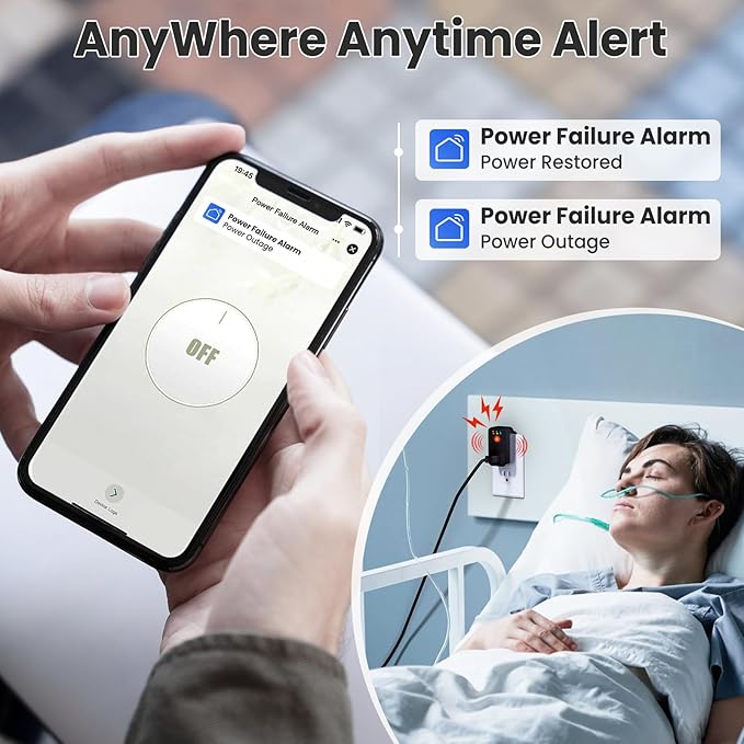 Power Failure Alarm WiFi, Smart Power Outage Alarm - Image 5
