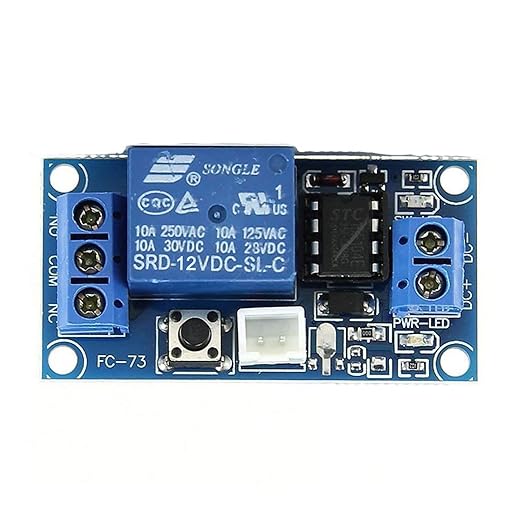 hiBCTR 4-Pack SPST Bistable Relay Module 12VDC - Image 3