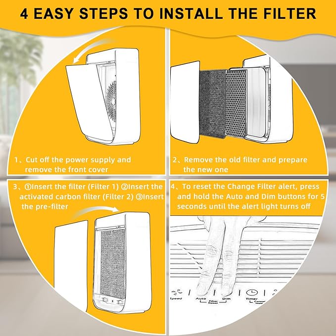 7-Pack Replacement Filter Compatible - Image 6