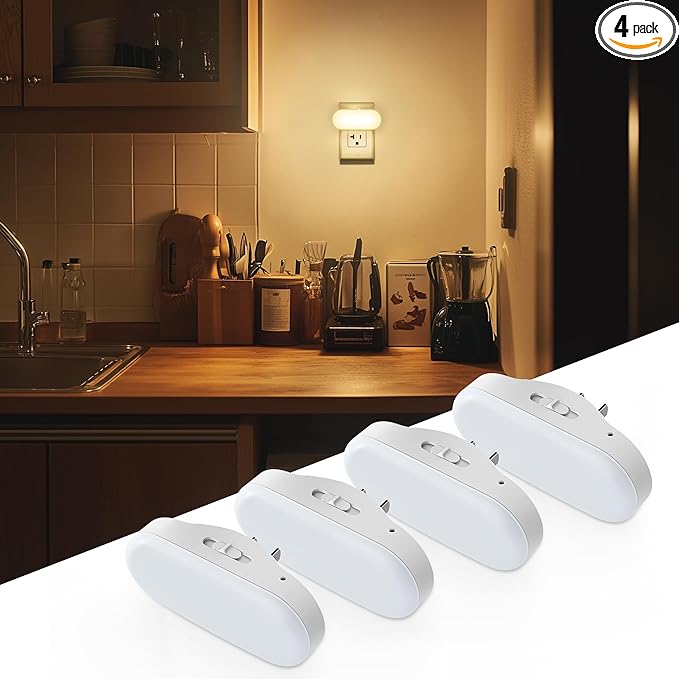 DORESshop Led Night Lights Plug into Wall Soft White, Compact Dimmable Night by DORESshop