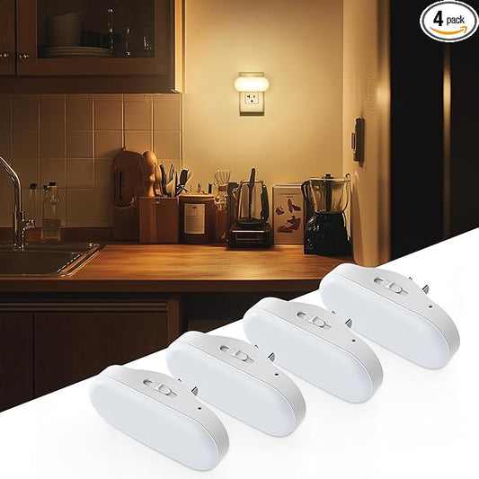 DORESshop Led Night Lights Plug into Wall Soft White, Compact Dimmable Night by DORESshop