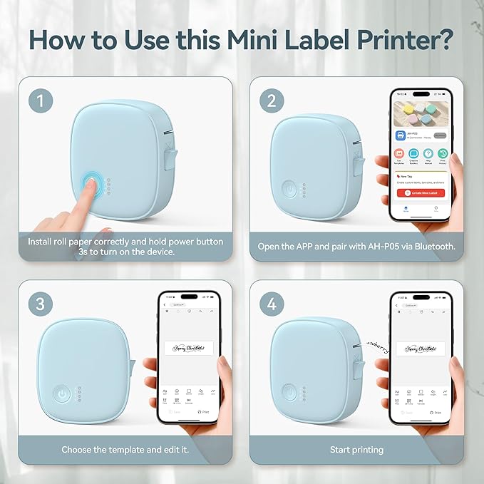 XenGro Mini Label Maker Machine - Image 4