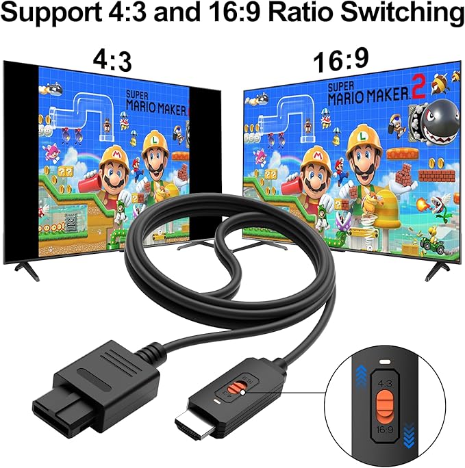 Azduou N64 to HDMI Converter Converts N64 Game Console Video Signal to HDMI - Image 3