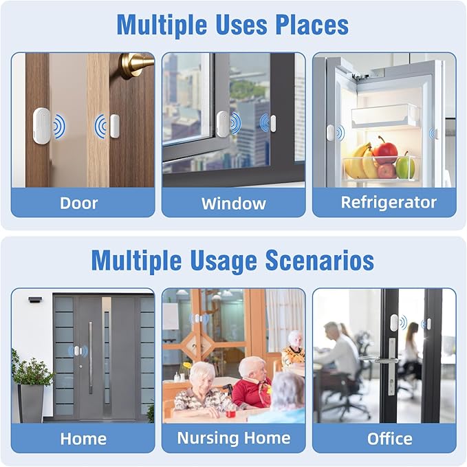 Door Chime, Sanjie WiFi Door Sensor Open Chime When Entering - Image 5
