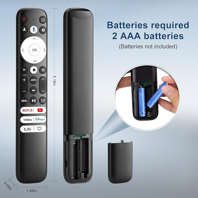 Voice for Hisense-Google-TV-Remote Control Replacement for All Hisense - Image 7