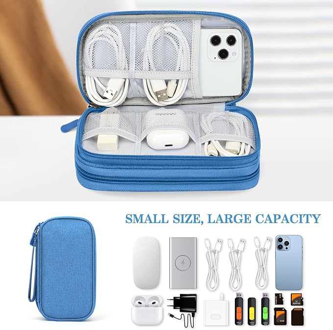 FYY Electronic Organizer, Travel Organizer Bag Pouch, Electronic Accessories - Image 6