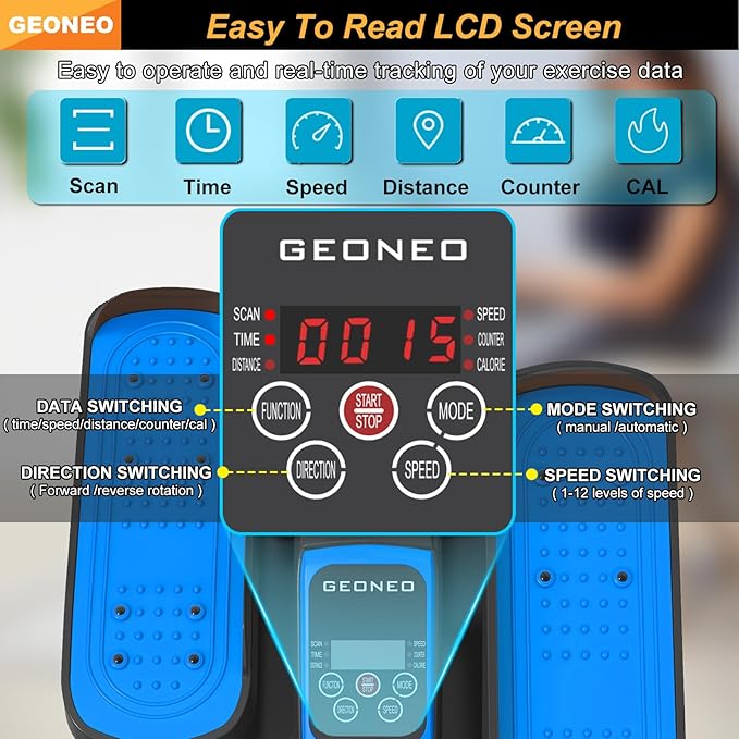 Under Desk Elliptical Machine, Electric Elliptical Exerciser - Image 3