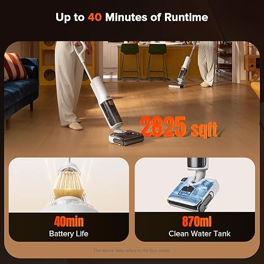 roborock F25 GT Set Wet Dry Vacuum Mop, Wet Dry Vacuum Cleaner Cordless - Image 7