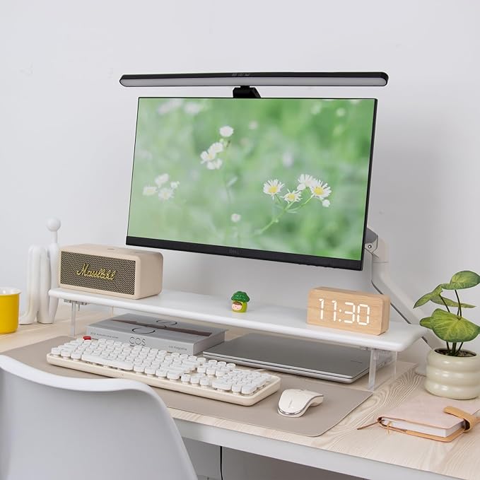 ROCDEER Bamboo Monitor Stand Riser - Image 8