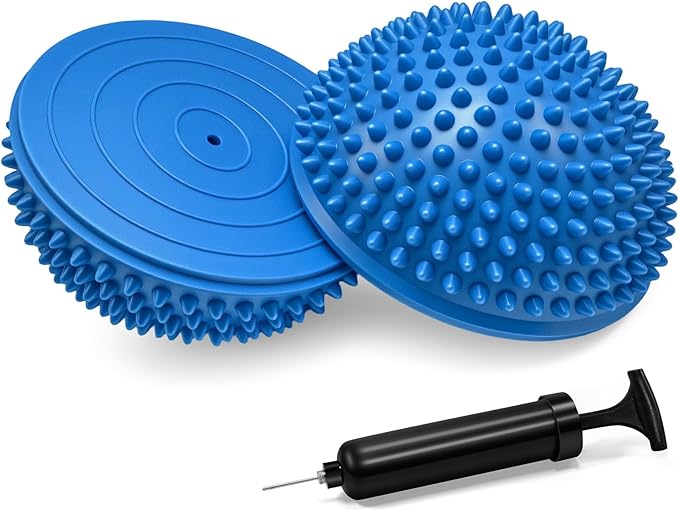 Wobble Cushion Set for Sensory Kids and Balance Training by Biguphate