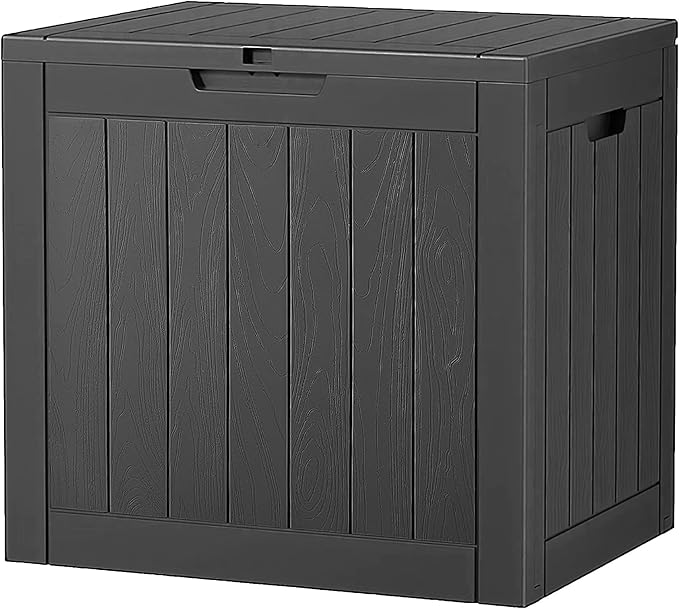 NUNU LAB 32 Gallon Outdoor Storage Box Waterproof, Outside Package Delivery by NUNULAB