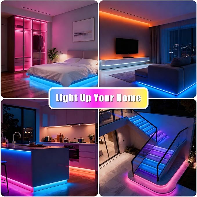 DAYBETTER 150ft Led Light Strips - Image 5