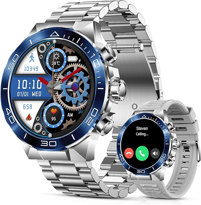 SOUYIE Smart Watch for Men, 1.43''AMOLED Screen by SOUYIE