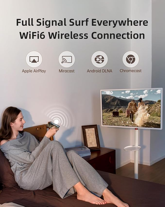 KTC MegPad 32" Smart Portable TV, 4K Touch Screen Portable TV Monitor, Android - Image 7