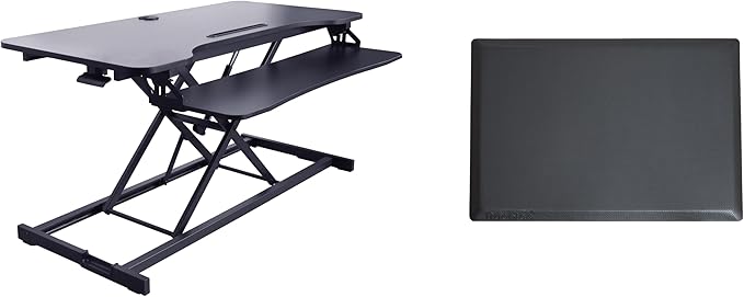 Rocelco 43" Height Adjustable Standing Desk Converter by Rocelco