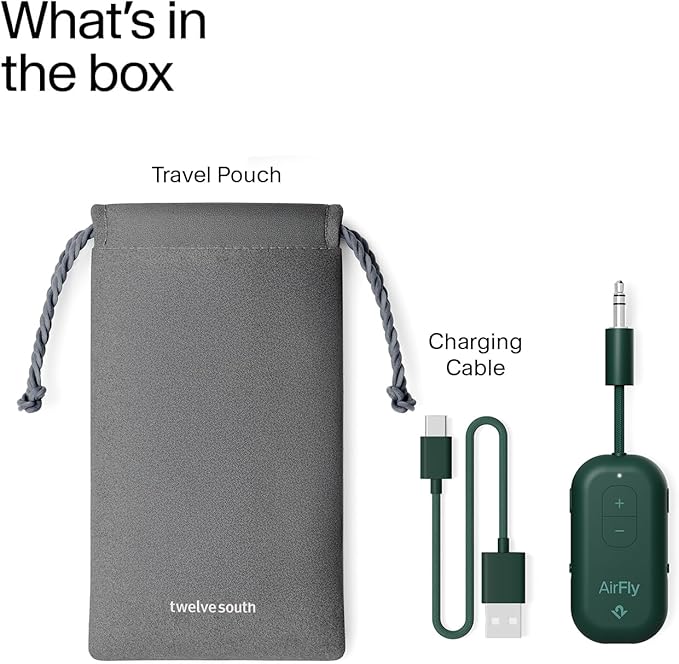 Twelve South AirFly Pro | Bluetooth Wireless Transmitter/Receiver Adapter - Image 7