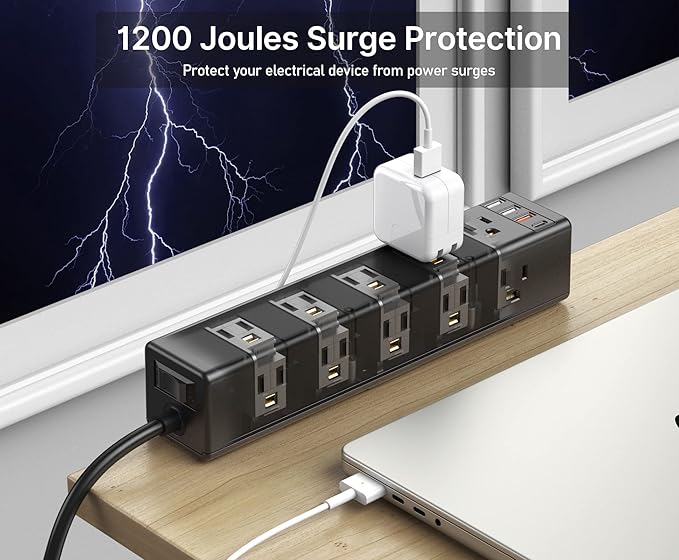 CCCEI Standing Desk Clamp Power Strip - Image 7