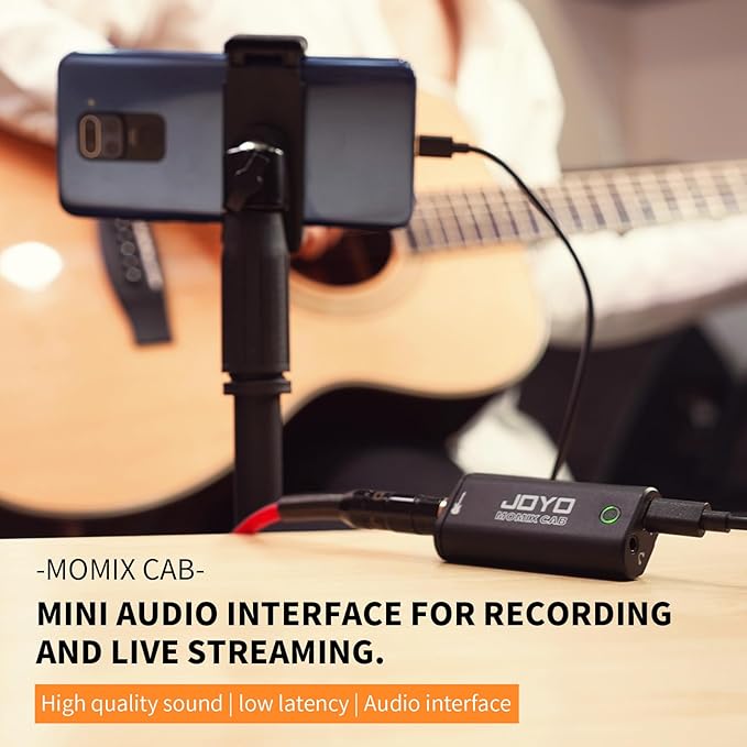 JOYO Guitar Audio Interface Pocket Internal Recording Sound Card - Image 2