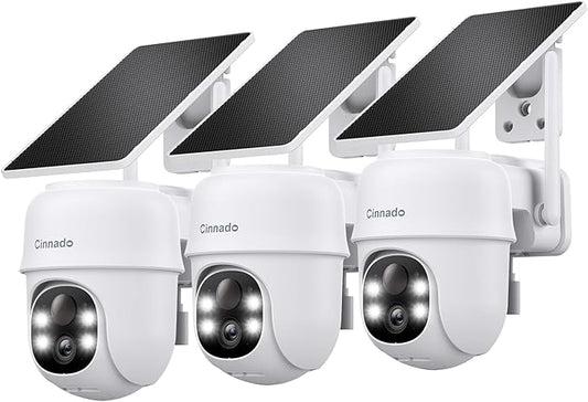 Cinnado 2K Cameras for Home Security-2.4G WiFi Outdoor Camera Wireless by Cinnado