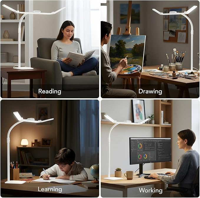 Galnolt LED Desk Lamp for Home Office - Image 7