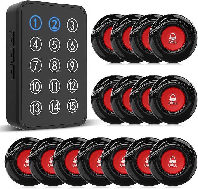 CallToU Wireless Caregiver Pager Nurse Call Button by CallToU