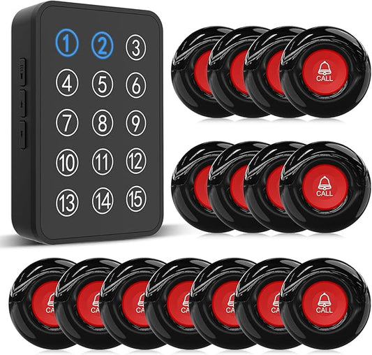 CallToU Wireless Caregiver Pager Nurse Call Button by CallToU