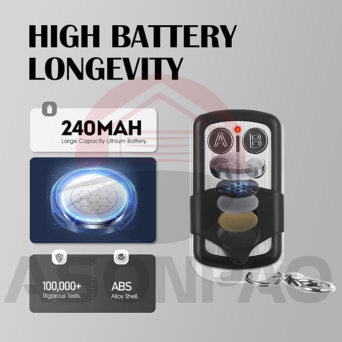2 for Genie & Overhead Door Garage Door Opener Remote G3T-R G3T-A O3T-BX - Image 3