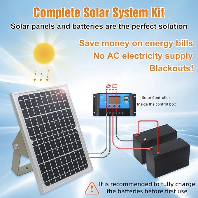 JUJIANG C026 Solar Gate Opener - Image 3