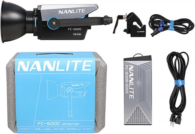 NANLITE FC-500C RGB LED Video Light – 520W Full Color Studio Lighting - Image 8