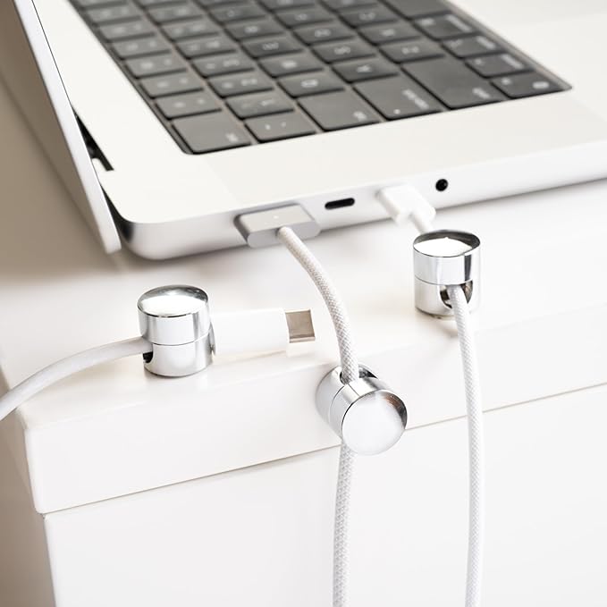 ICONIT Cable Anchors for Desk Organization | Premium Aluminum Cord Organizers | - Image 2