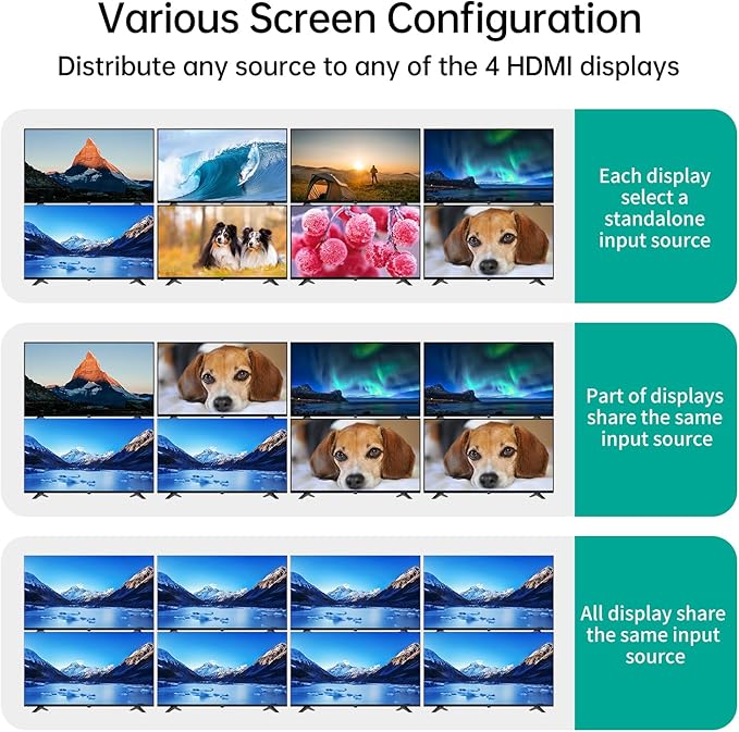MT-VIKI 8x8 8K UHD HDMI 2.1 Matrix Switcher - Image 2