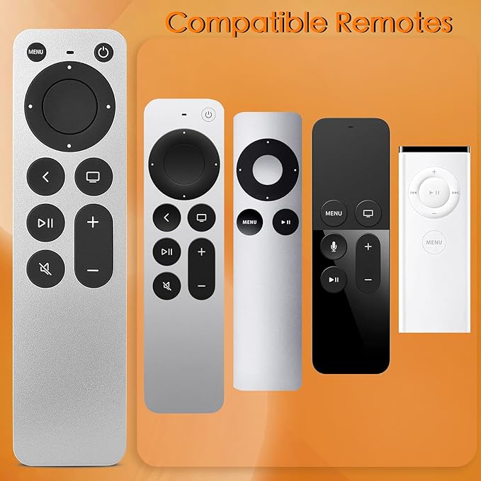 Replacement Remote Control for All Apple TVs: for Apple 4K/ Gen 1 2 3 4/ HD - Image 2