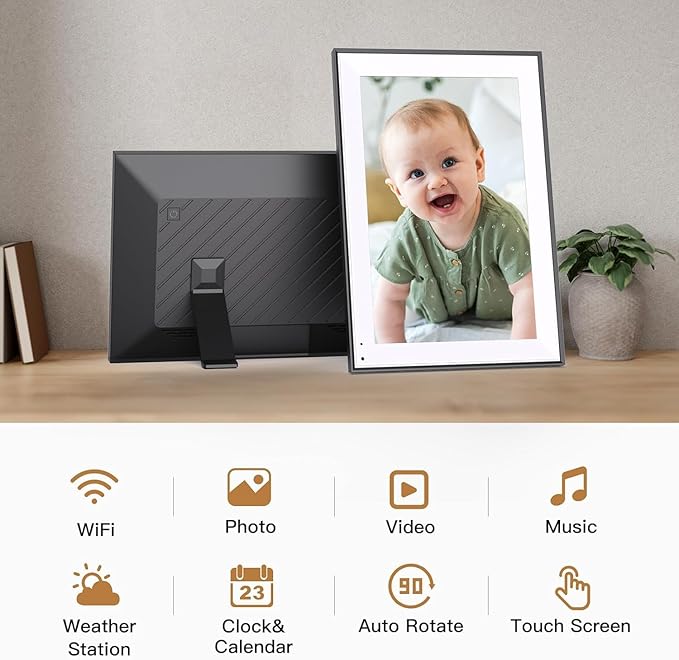 Digital Photo Frame 10.1-inch Digital Picture Frame - Image 2