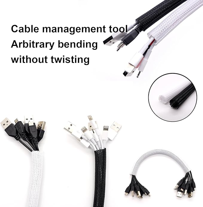 QCSIW 1/4 Inch-25ft Cable Management Sleeve - Image 6