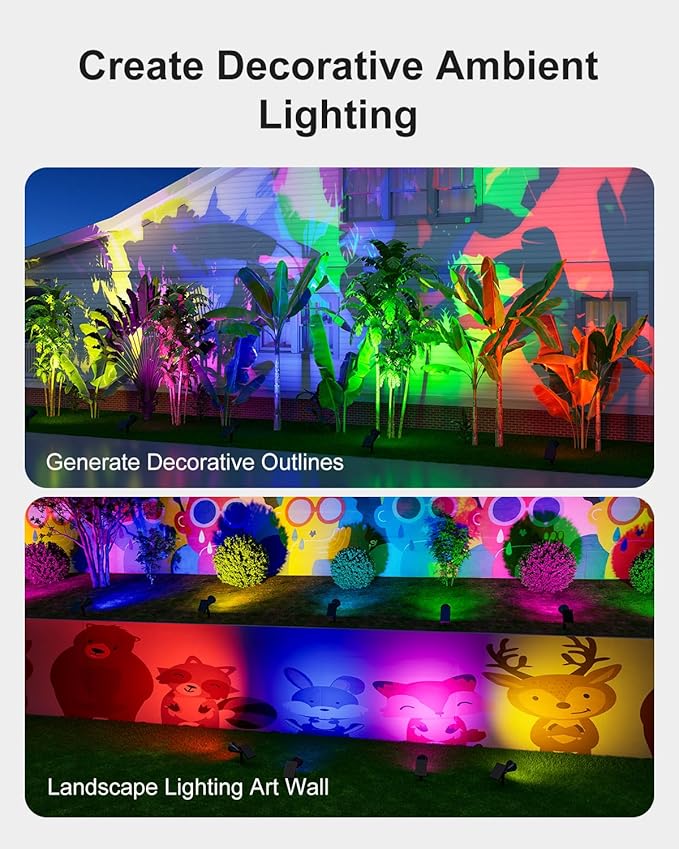 Color Changing Solar Spotlights Outdoor - Image 3