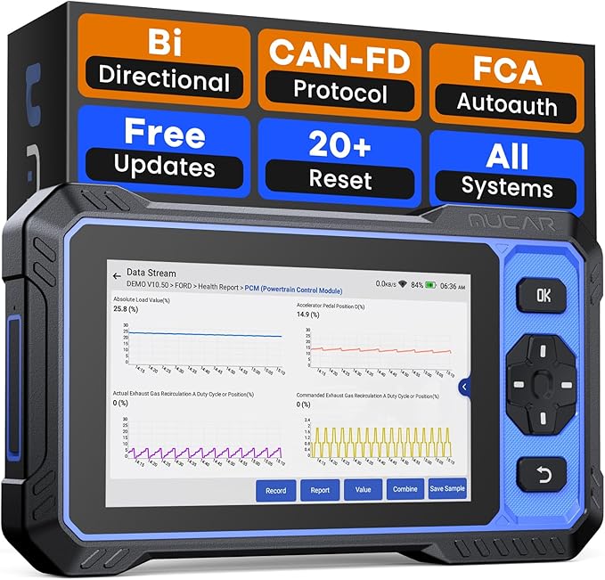 MUCAR 682 AI-Assisted OBD2 Scanner Bidirectional Scan Tool, Scanner by MUCAR