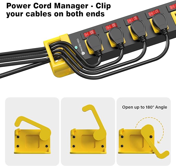 Power Strip with Individual Switches - Image 2