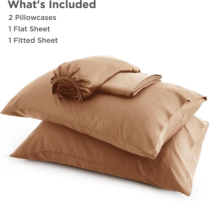 Bedsure California King Sheet Sets, Cooling Sheets - Image 6