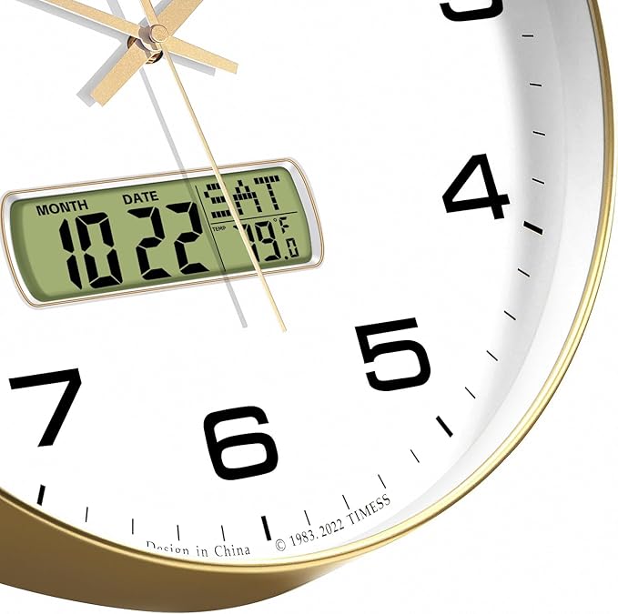 TIMESS Wall Clock, Ideal Modern Home, Office Decor - Image 2