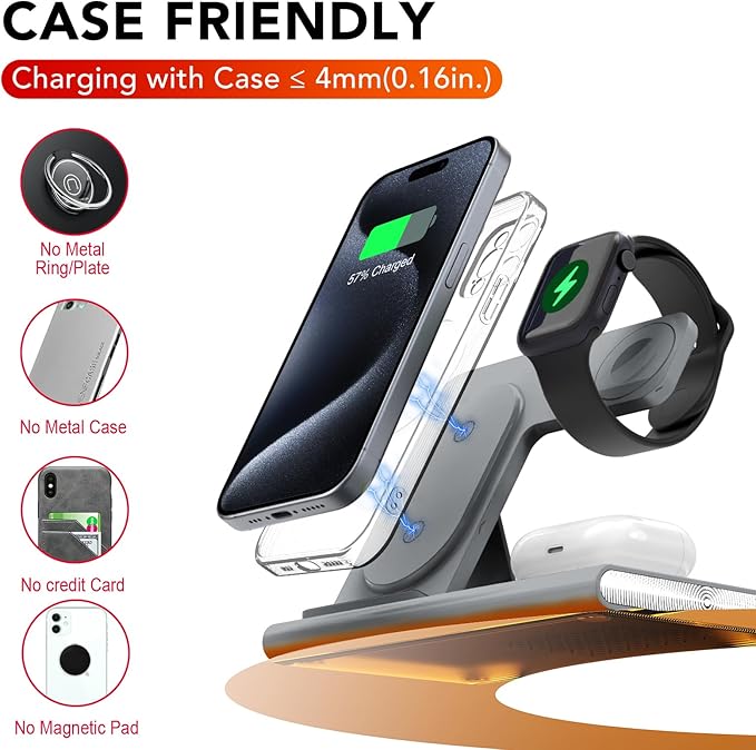 3 in 1 Charging Station for iPhone 17 - Image 3